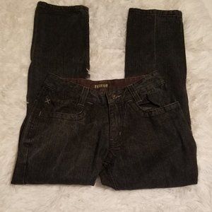 Men's Black Verago Jeans. Size 30x30.